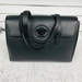 Versace Medusa Black Pebbled Leather Briefcase Shoulder Tote Handbag