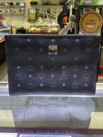 MCM Visetos Original Zip Pouch - Black 5277D