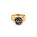 14kt Yellow Gold .40ct tw Diamond Cluster Ring