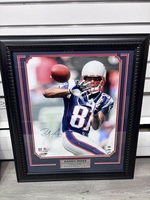 NFL Randy Moss Set Single Season TD Reception Record Signed