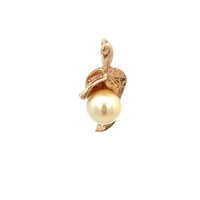  10kt Yellow Gold Pearl Pendant