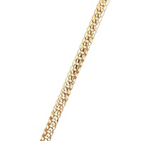 14kt Yellow Gold 7" 5mm Curb Bracelet