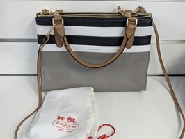 Coach Mini Black White & Gray 