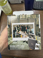 Fujifilm INSTAX Link WIDE Mobile Printer - Mocha Gray