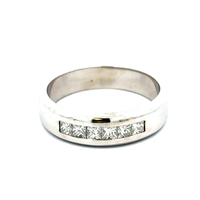 14kt White Gold .50ct tw Diamond Band