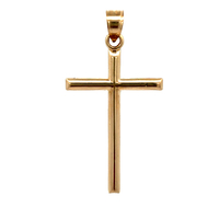 10kt Yellow Gold Cross Pendant 