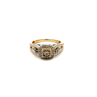 10kt Yellow Gold .30ct tw Diamond Ring