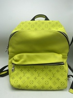 Louis Vuitton Lime Green Taigarama Discovery Backpack