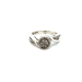 Sterling Silver Diamond Ring