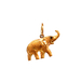 14kt Yellow Gold Elephant Pendant