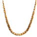 10kt Yellow Gold 17" 6mm Heart & X's Necklace 