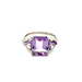 14kt White Gold Amethyst Ring