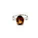 10kt White Gold Multi-Color Stone Ring