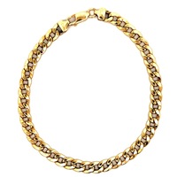 18kt Yellow Gold 8" 5.5mm Curb Link Bracelet