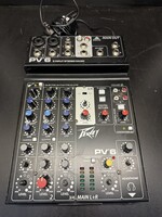 PEAVEY PV 6 Input Stereo Mixer and Guitar Pre Shape 