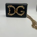 Dolce & Gabbana Micro Black Leather Belt Bag 