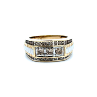 10kt Two Tone 1.00ct tw Diamond Ring