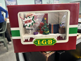 LGB 21010 G Scale Santa Claus Operating Hand Car EX/Box