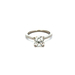 14kt White Gold 2.00ct Lab Grown Diamond Solitaire Ring W/Certification 