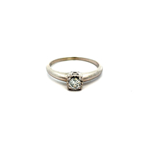 14kt White Gold .25ct Diamond Solitaire Ring