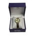 Bob Mackie Women's Crystal Dial & Bezel Watch