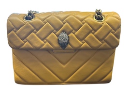 Kensington X Quilted Leather Shoulder Bag