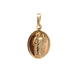 14kt Yellow Gold Religious Pendant 