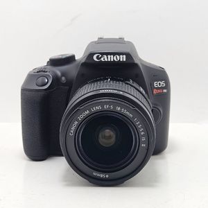 Canon eos Rebel T6, 18-55mm Lens, With Charger 