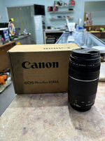 Cannon EF 75-300mm Telephoto Zoom Lens Black