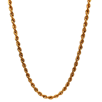 14kt Yellow Gold 28" 2.75mm Solid Rope Chain