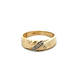 10kt Yellow Gold Diamond Band Ring