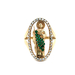 10kt Yellow Gold CZ Religious Ring