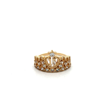 10kt Yellow Gold CZ "Sweet 15" Ring