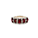 14kt White Gold Ruby Band Ring