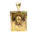 14kt Yellow Gold Malverde Sinaloa Mexican Pendant