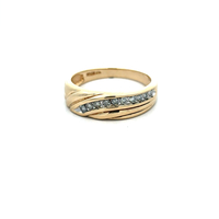 10kt Yellow Gold .30ct tw Diamond Band 