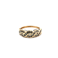 10kt Yellow Gold .20ct tw Diamond Band Ring