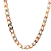  14kt Tri-Color 16" 7mm Fancy Link Chain