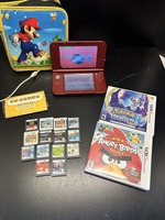 Nintendo 3DS LL XL Zelda Game Console-Metallic Red