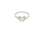 14kt White Gold .40ct tw Round Diamond I2 H Solitaire
