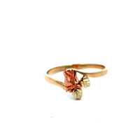 10kt Tri-Color Rose Ring 
