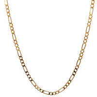 10kt Yellow Gold 24" 3mm Figaro Link Chain