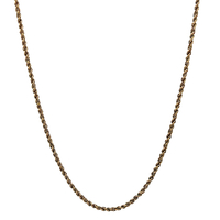 14kt Yellow Gold 24" 1.5mm Rope Chain 