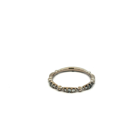 14kt White Gold .20ct tw Diamond Band Ring