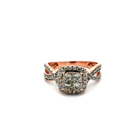 10kt Rose Gold 1.00ct tw Diamond Ring