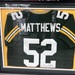 Clay  Matthews  Packers Framed Autographed Jersey Certified By JSA
