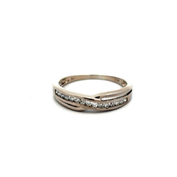 10kt White Gold .30ct tw Diamond Band Ring 