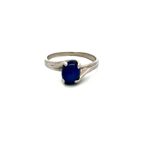 10kt White Gold Star Sapphire Ring