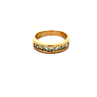 18kt Yellow Gold 1.00ct tw Diamond Band Ring 