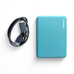 TOSHIBA CANVIO ADVANCE 1TB PORTABLE HARD DRIVE - GREEN